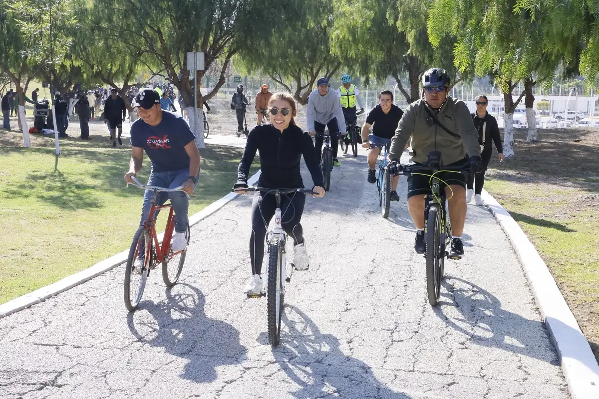 Primera Rodada Por Amor a Puebla une a ciclistas con Alejandro Armenta
