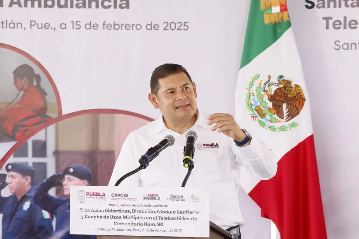 Con seguridad y educación vamos a transformar a Puebla: Armenta 1 Con seguridad se transformará Puebla: Alejandro Armenta