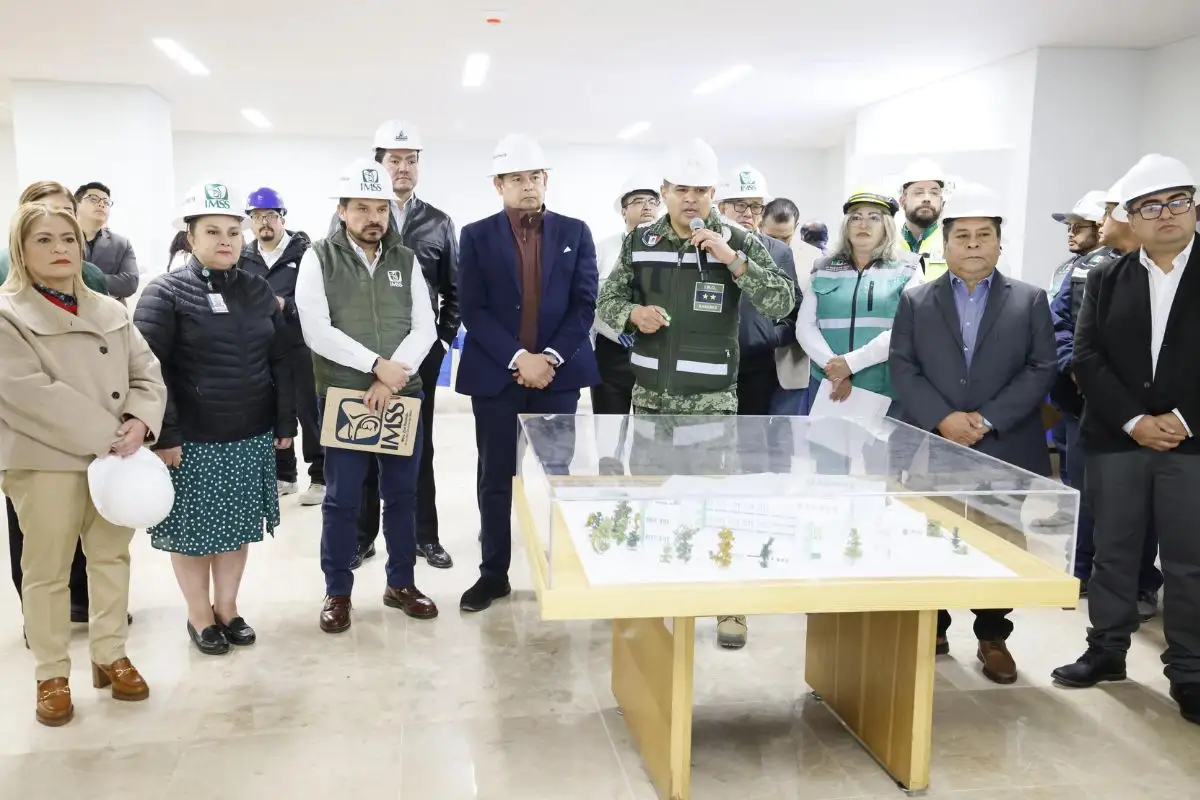 Gobierno de Claudia Sheinbaum avanza en la reconstrucción del Hospital San Alejandro