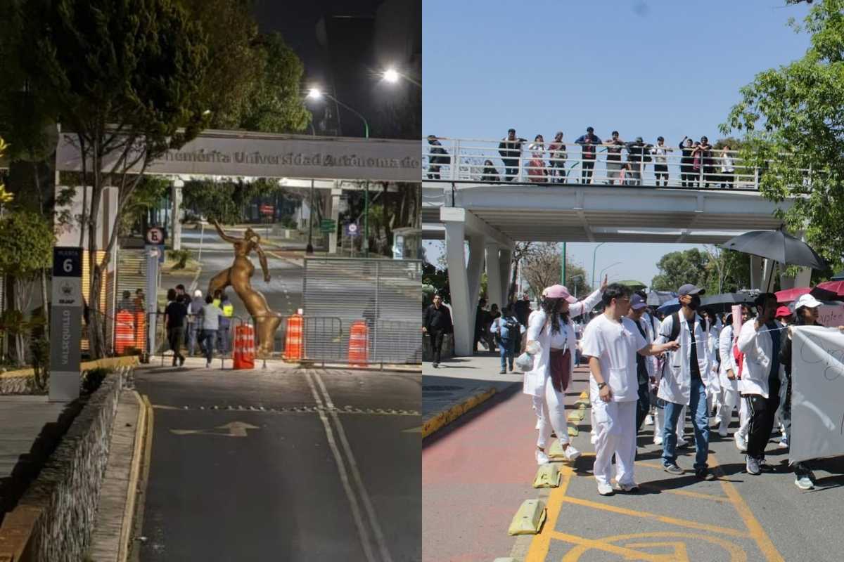 Escala movimiento estudiantil en la BUAP: Toman CU y se suman más facultades 4 escala conflcito en la buap