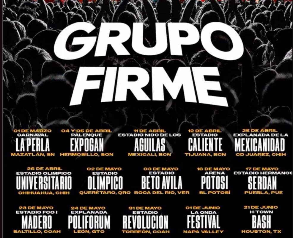 grupo firme en el hermanos serdan