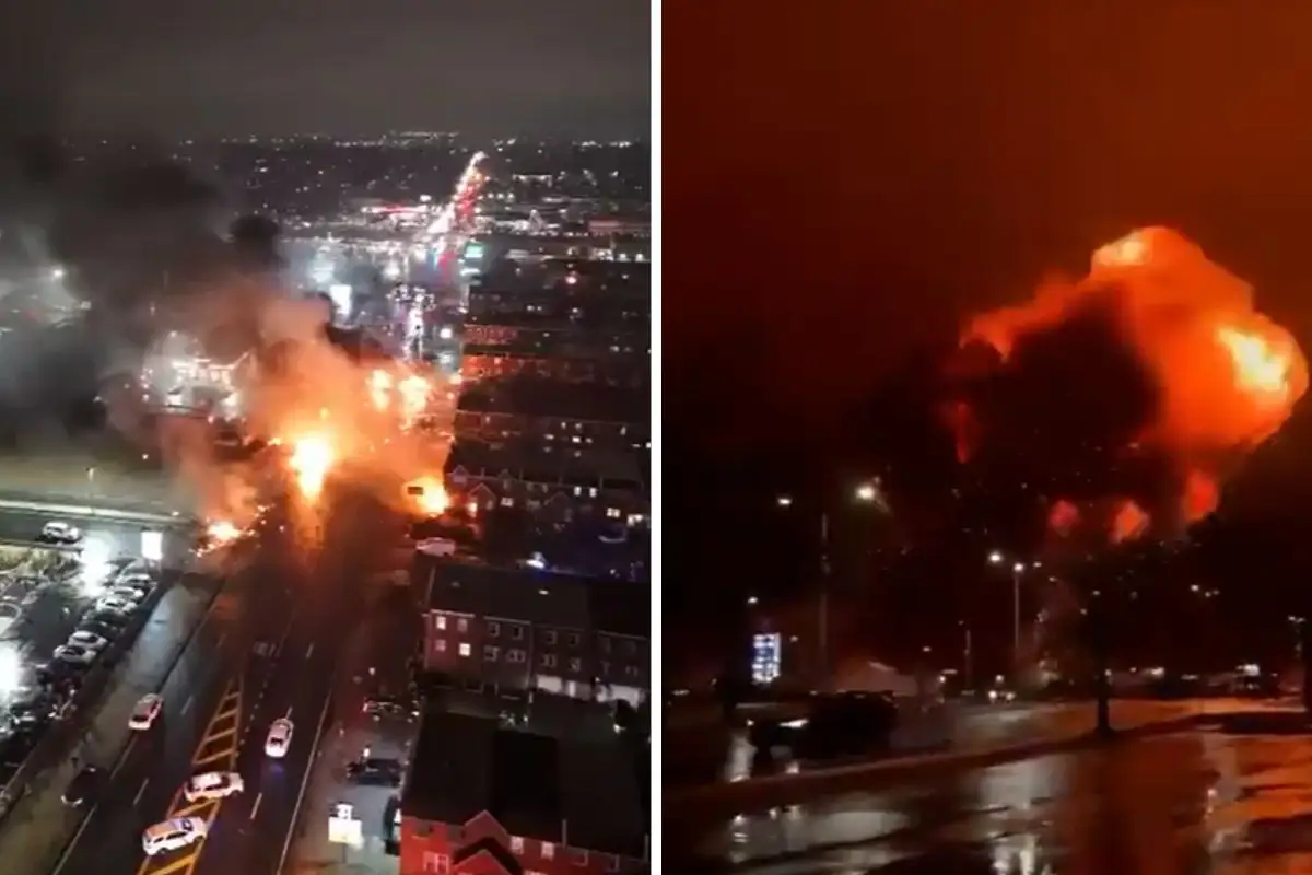 (VIDEOS) Así fue el accidente aéreo de Filadelfia donde murieron mexicanos 1 Así se desplomó un Learjet 55 con mexicanos abordo