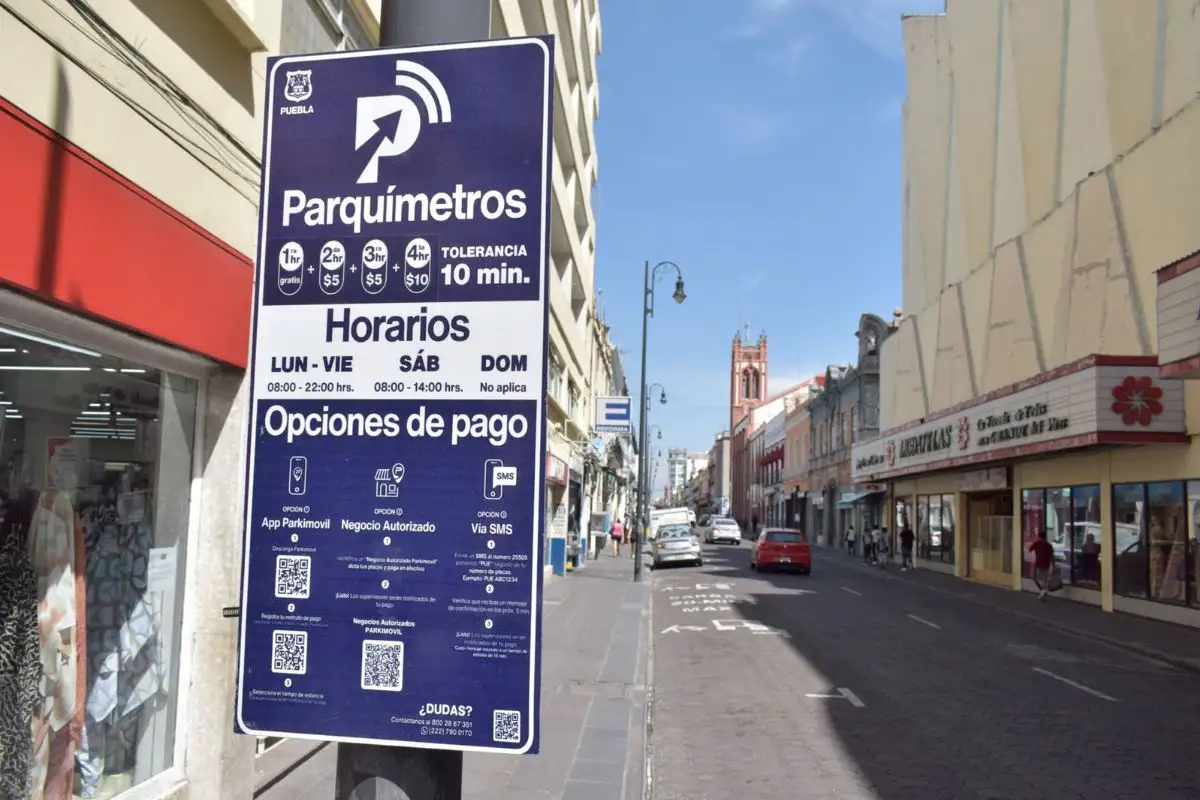 Licitación de parquímetros de Puebla saldrá en 21 mdp