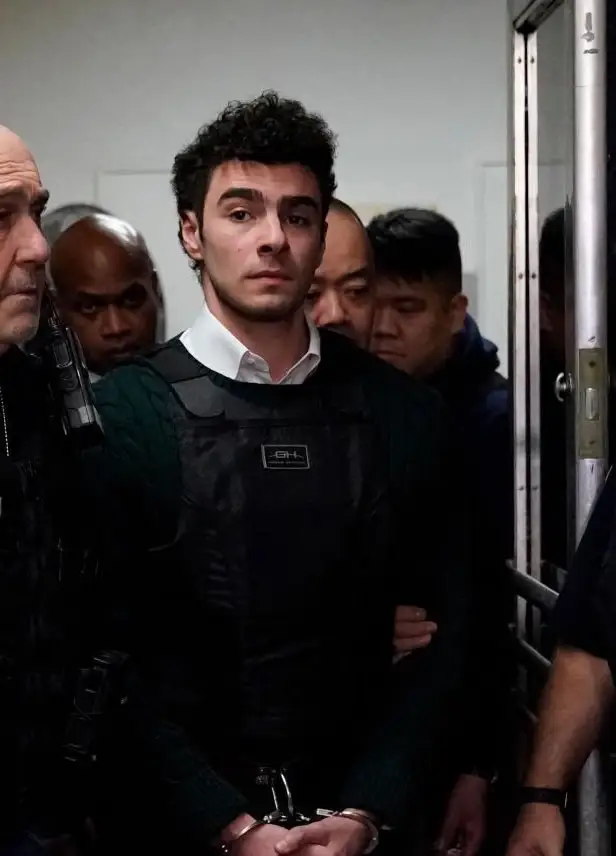 Así se ve Luigi Mangione en su juicio