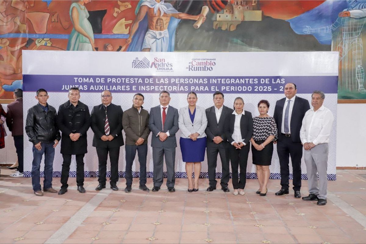 juntas auxiliares de san Andres cholula
