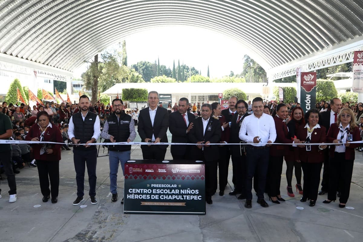 pepe chedraui entrega techado en el CENHCH 2 1