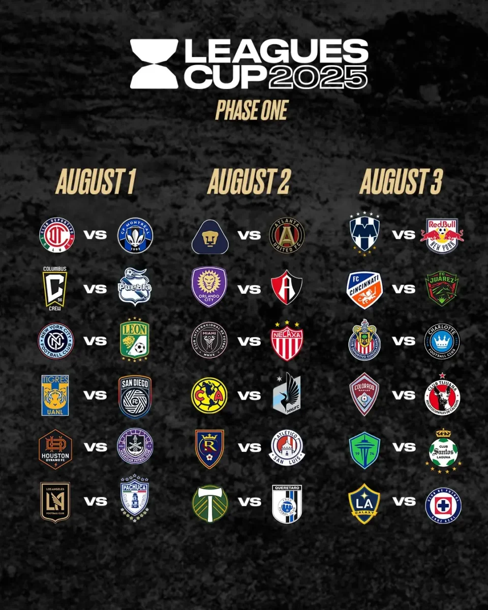 ¿A qué equipos enfrentará el Puebla en la Leagues Cup 2025?