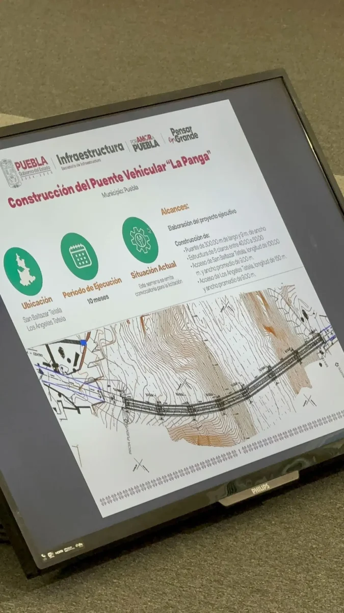 Construcción del puente vehicular La Panga durará 10 meses