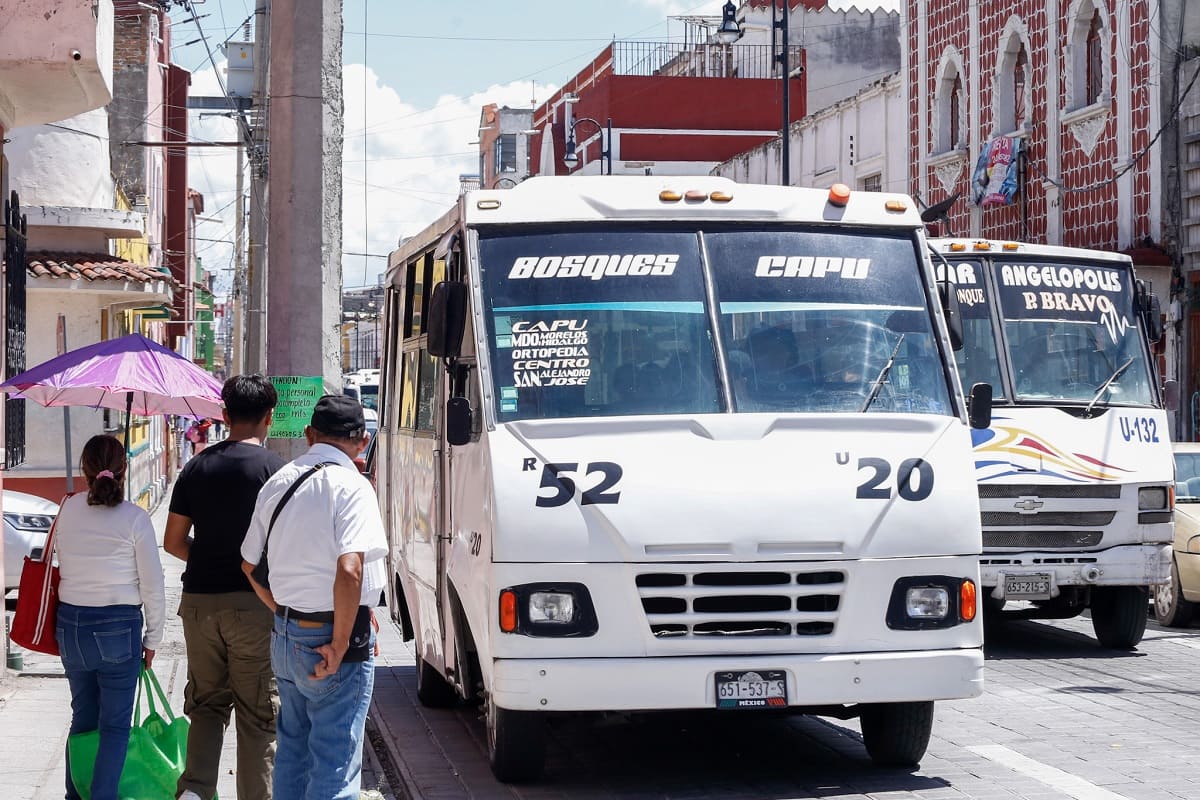 Gobierno de Puebla adquirirá 40 mil placas para el transporte público 