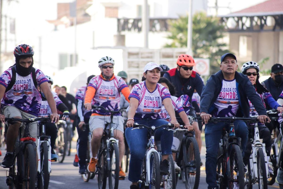 UDLAP se suma al Ayuntamiento de San Andrés Cholula en la Rodada con Rumbo 1 rodada con rumbo san andres cholula
