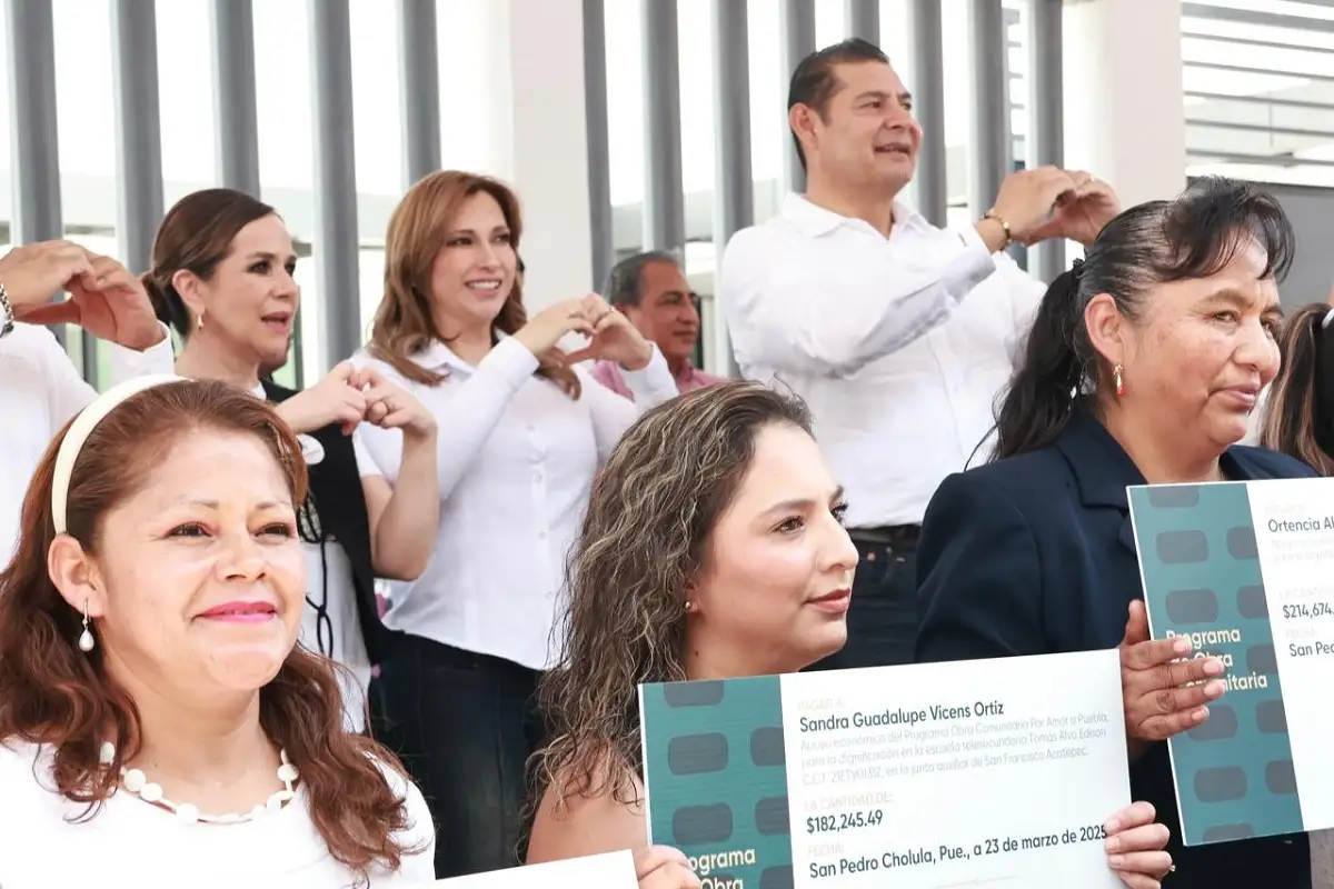 100 Días de cumplir compromisos, con inversión y justicia para las familias de Puebla