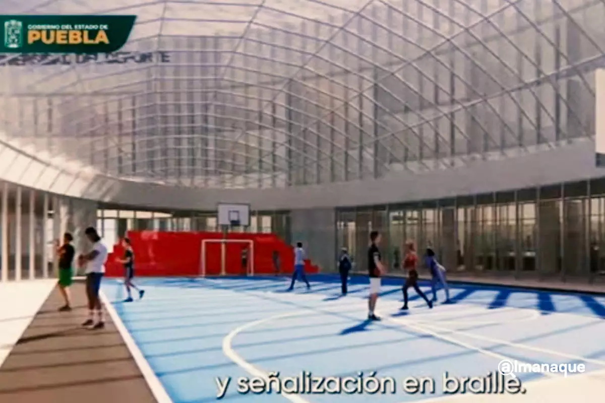 FOTOS: Así se verá la Universidad del Deporte de Puebla 7 Asi sera la Universidad del Deporte en Puebla 8