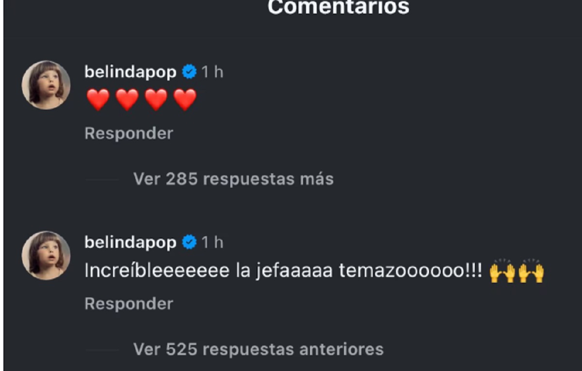 Belinda comenta nueva canción de Cazzu y las redes estallan