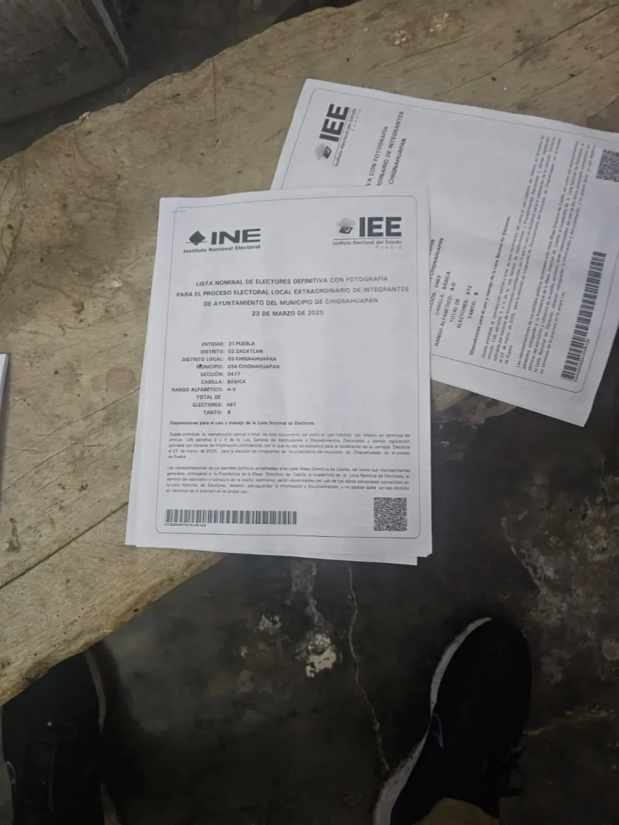 Encuentran propaganda de la candidata de MC en propiedad de El Moco en Chignahuapan