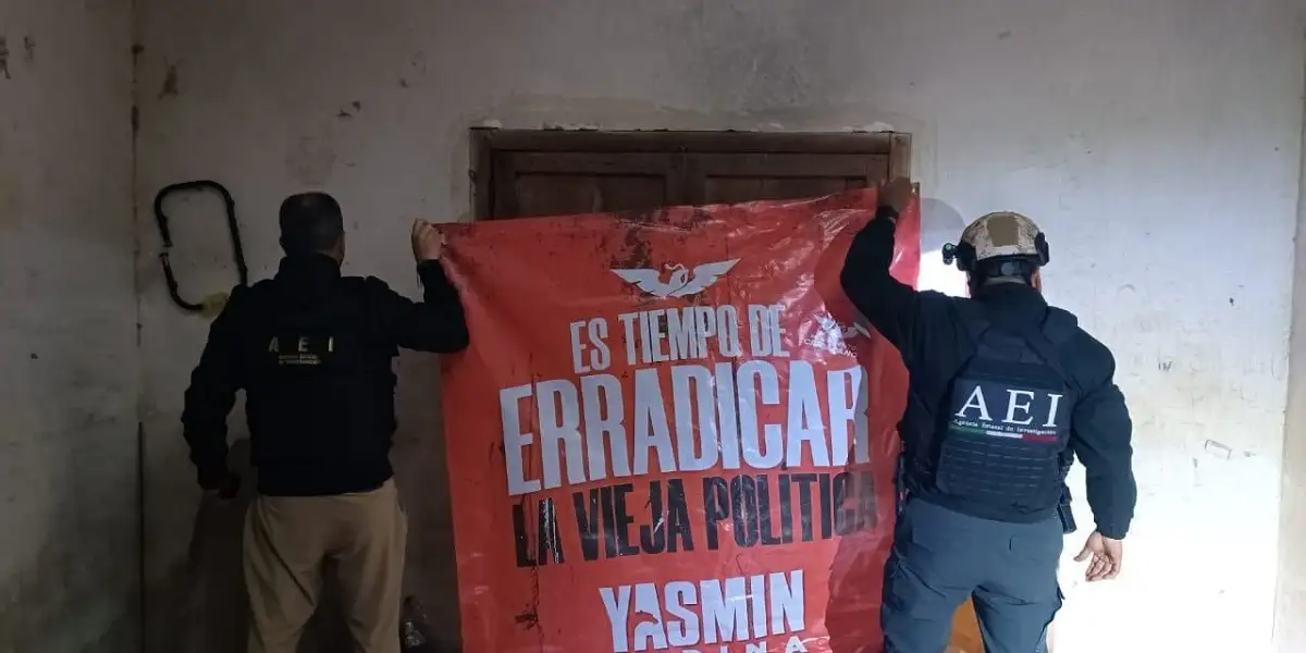 Encuentran propaganda de la candidata de MC en propiedad de El Moco en Chignahuapan