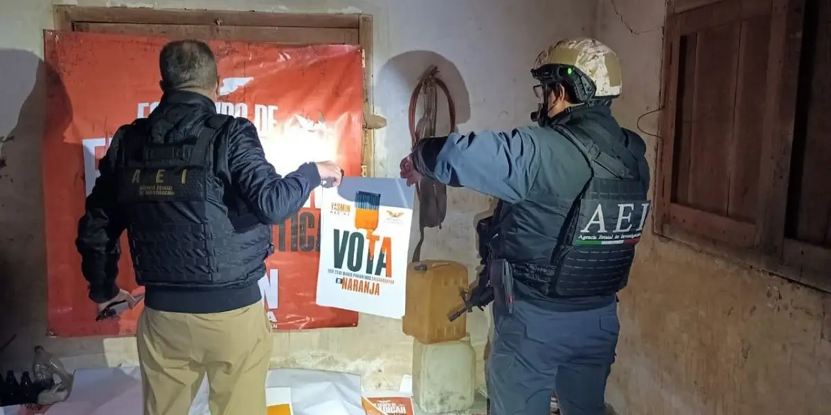 Encuentran propaganda de la candidata de MC en propiedad de El Moco en Chignahuapan