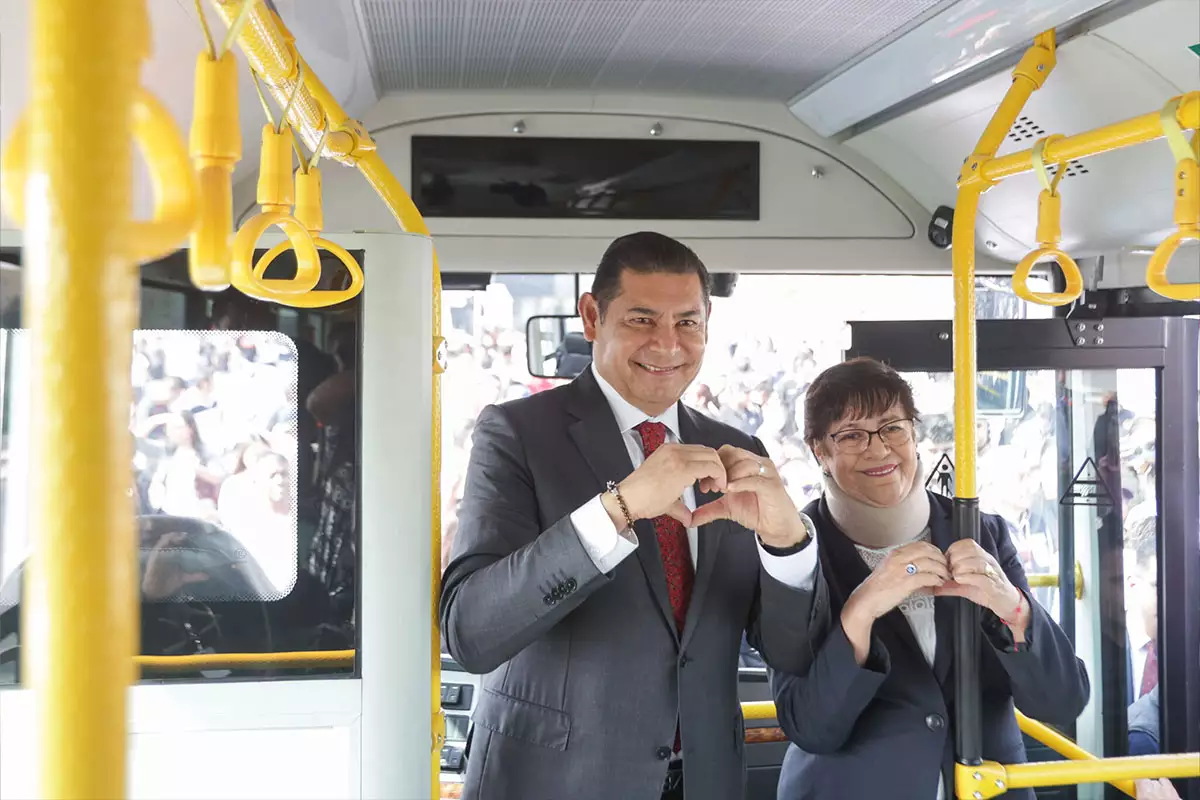 Estas rutas del transporte público de Puebla estrenarán unidades eléctricas