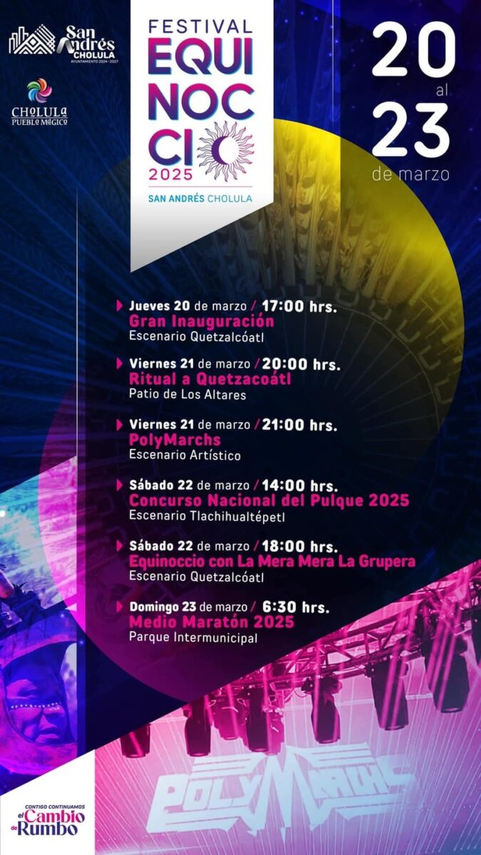 Equinoccio 2025 en Cholula: Artesanías, gastronomía, Festival del Pulque y más música 7 Imagen de WhatsApp 2025 03 16 a las 14.48.49 e7da6c83