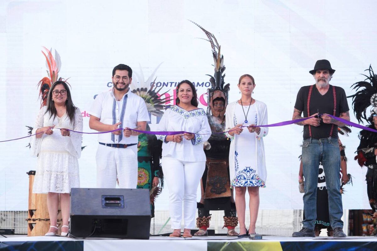 Inaugura Lupita Cuautle el Festival Equinoccio 2025
