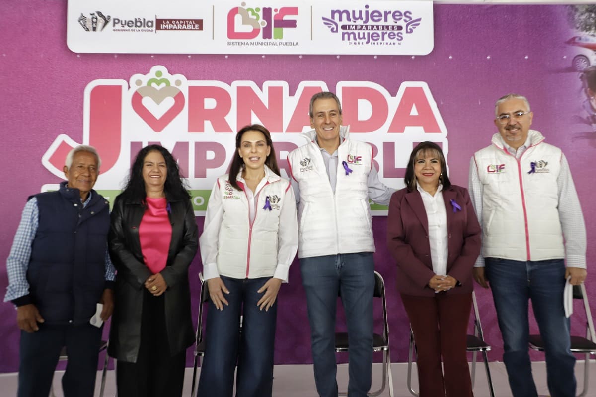 Inauguran MariElise Budib y Pepe Chedraui Jornada Integral en Amalucan a favor de las mujeres 1 Jornada Imparable de Servicios Integrales amalucan