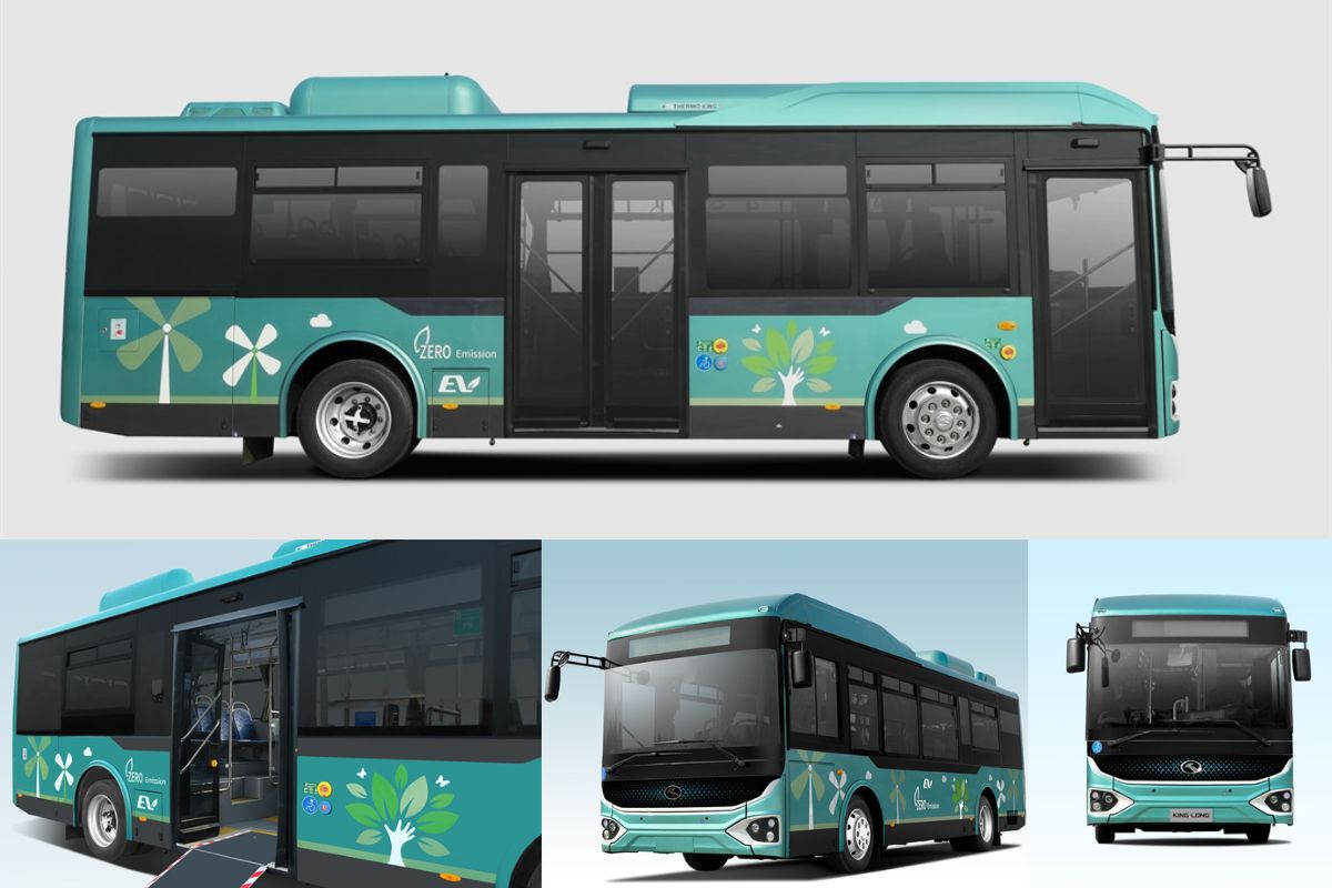 autobuses y taxis eléctricos