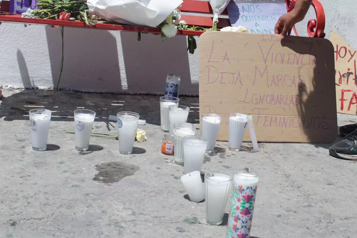 Manifestacion Fiscalia de Puebla Justicia para Fanny 6