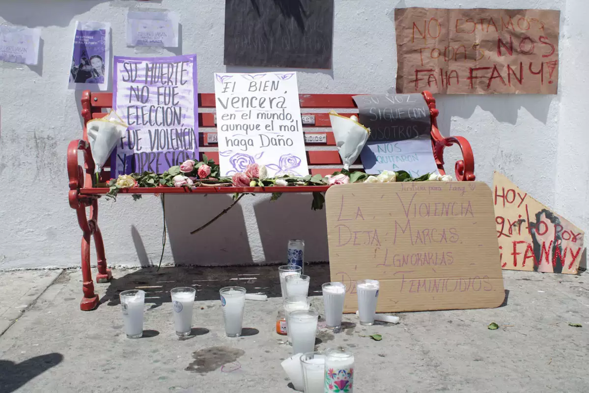 Manifestacion Fiscalia de Puebla Justicia para Fanny 8