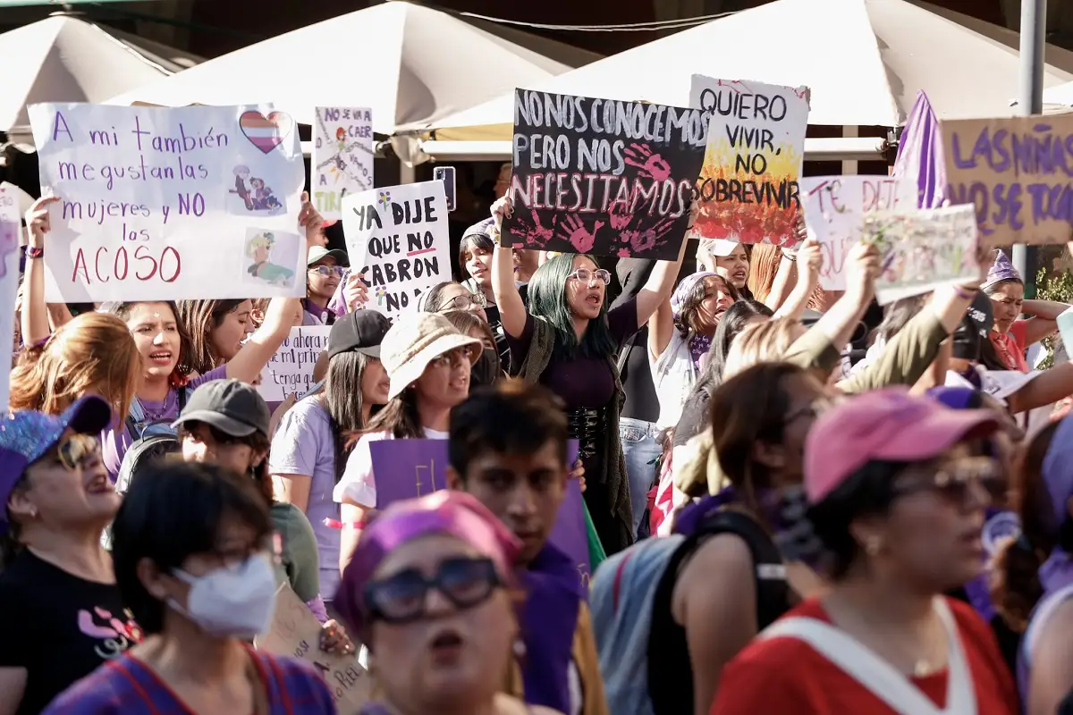 Marcha del 8M en Puebla 2025 Ruta, contingentes y medidas de seguridad