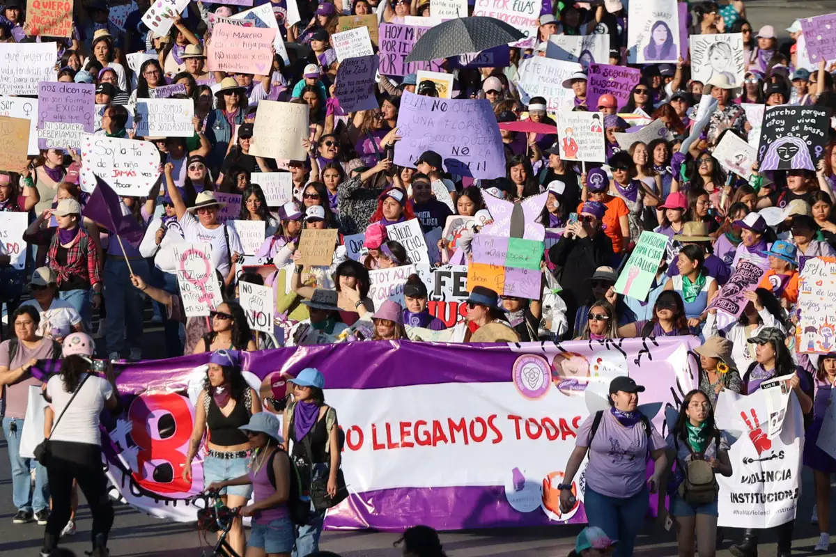 Marcha feminista Puebla 2025 56