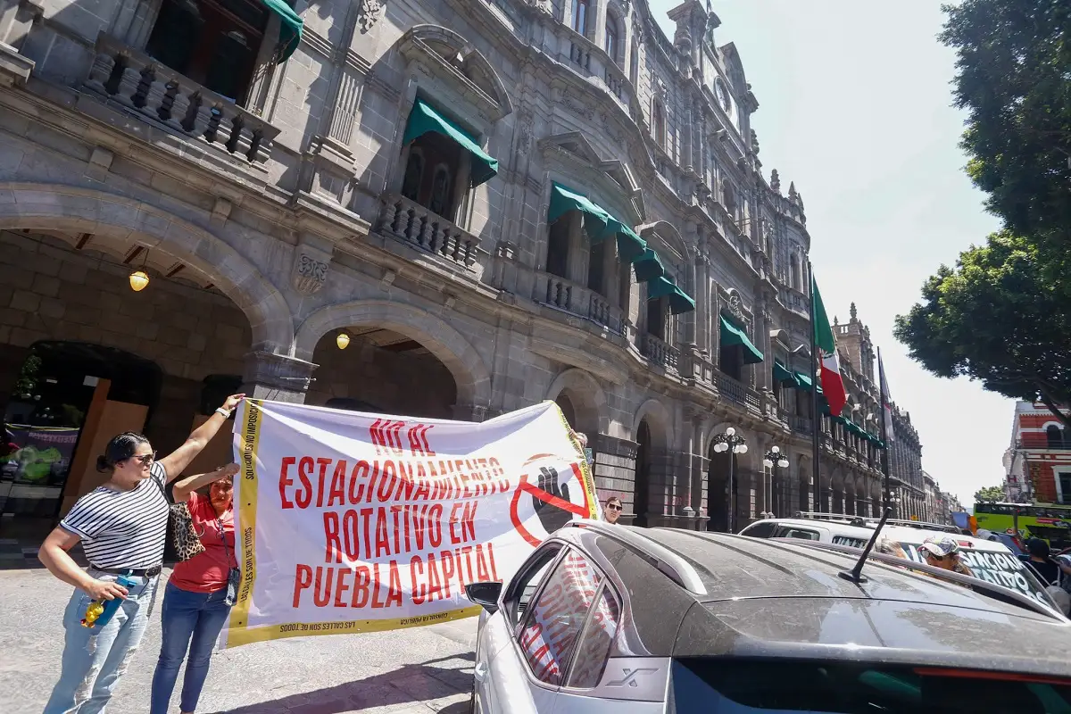 Panistas detrás de las protestas contra los parquímetros de Puebla Pepe Chedraui