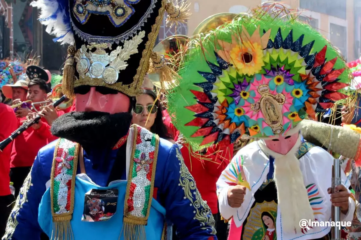 Tonantzin Fernandez es la primera presidenta en la historia del Carnaval que participa y desfila con los batallones 1
