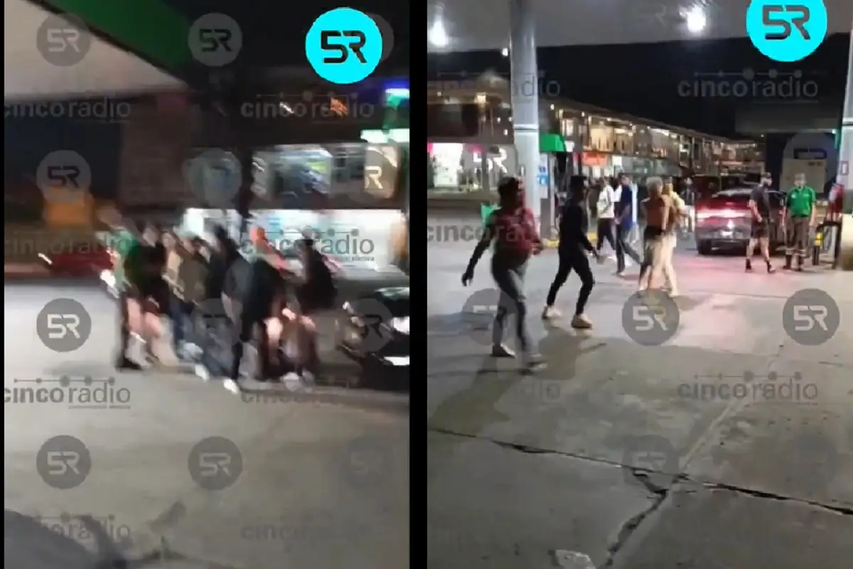 VIDEO: Se desata batalla campal en el bar "Malacopa" en Puebla 1 Se desata batalla campal en el bar Malacopa en Puebla
