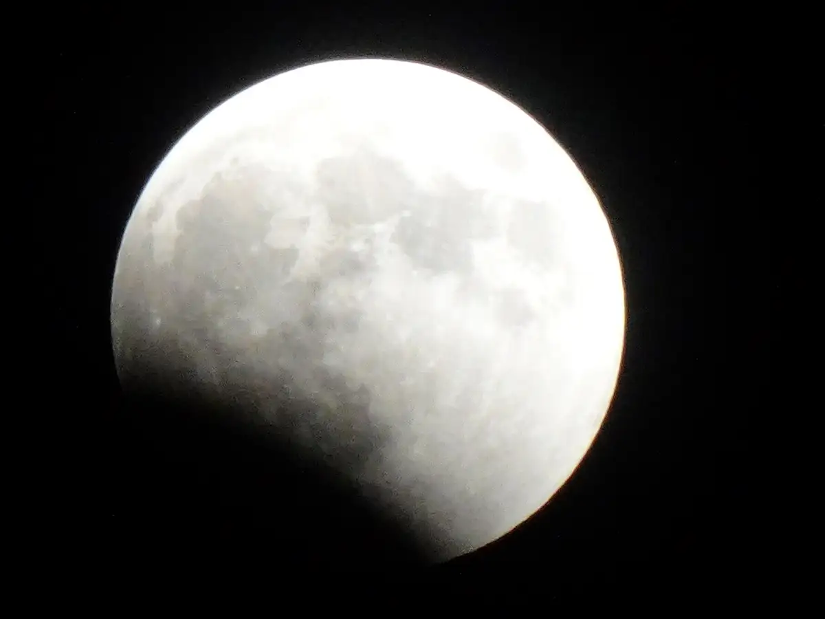 Estas son las mejores imágenes y videos del eclipse lunar de marzo 2025 2 Así se vio el eclipse lunar de marzo 2025