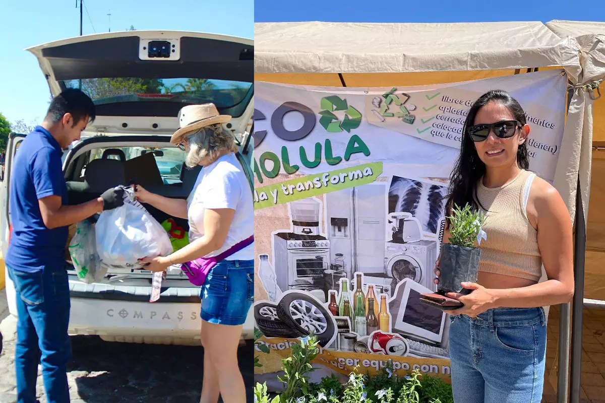 interior EcoCholula pilar fundamental en la promocion del reciclaje en San Pedro Cholula
