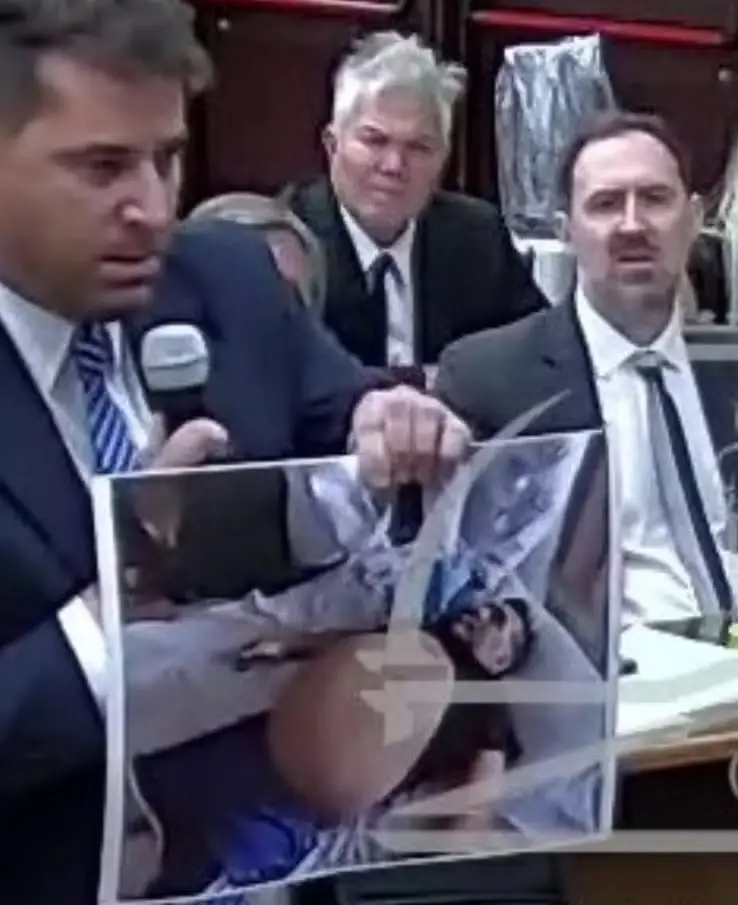 Revelan foto inédita de Maradona durante el juicio por su muerte 2 Juicio de Maradona: revelan fotografía inédita del futbolista