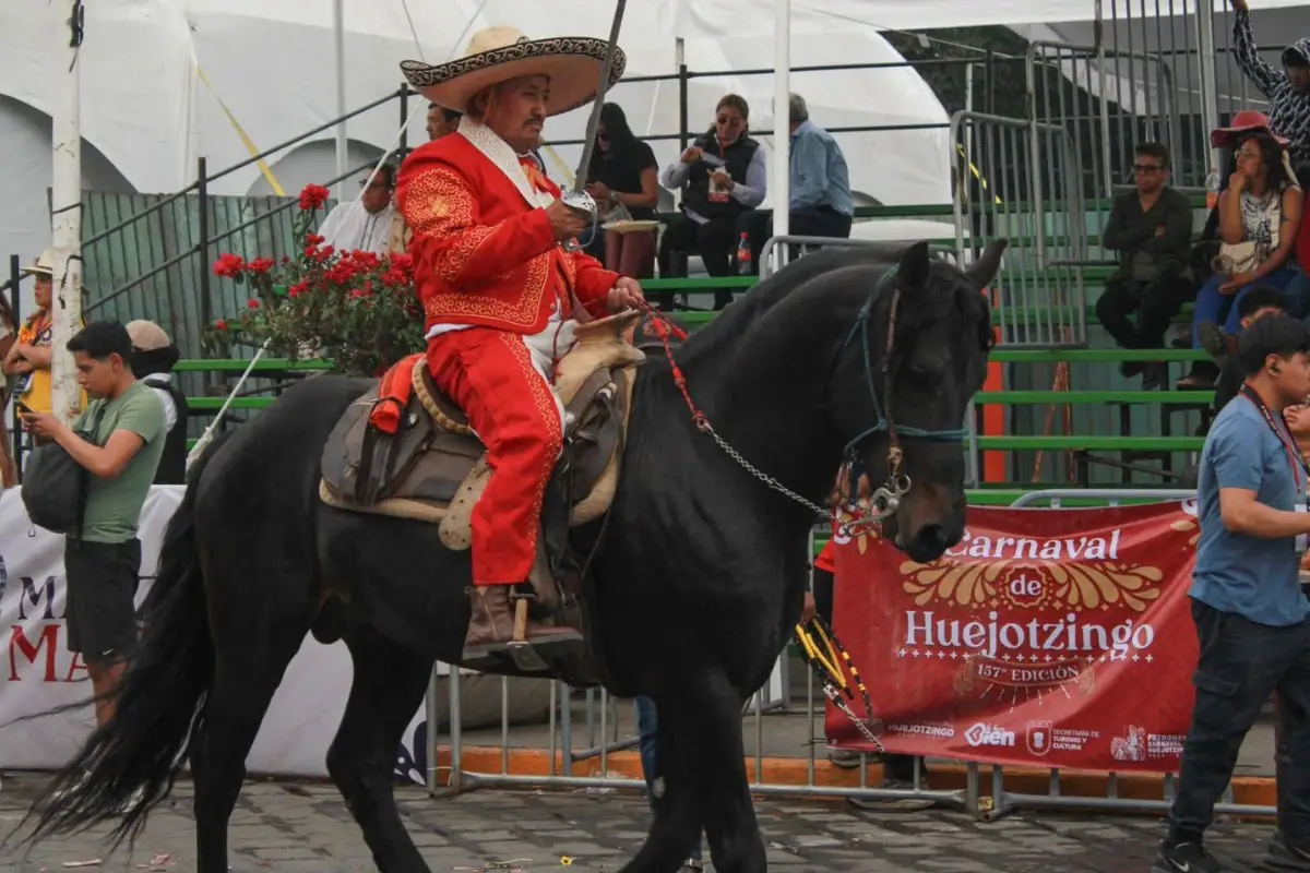 Investigan maltrato a un caballo en el Carnaval de Huejotzingo: buscarán al responsable