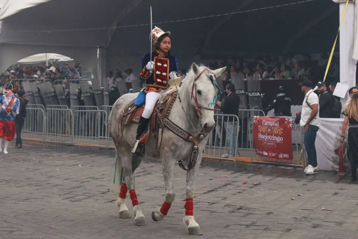 Investigan maltrato a un caballo en el Carnaval de Huejotzingo: buscarán al responsable 1 Investigan maltrato a un caballo en el Carnaval de Huejotzingo: buscarán al responsable