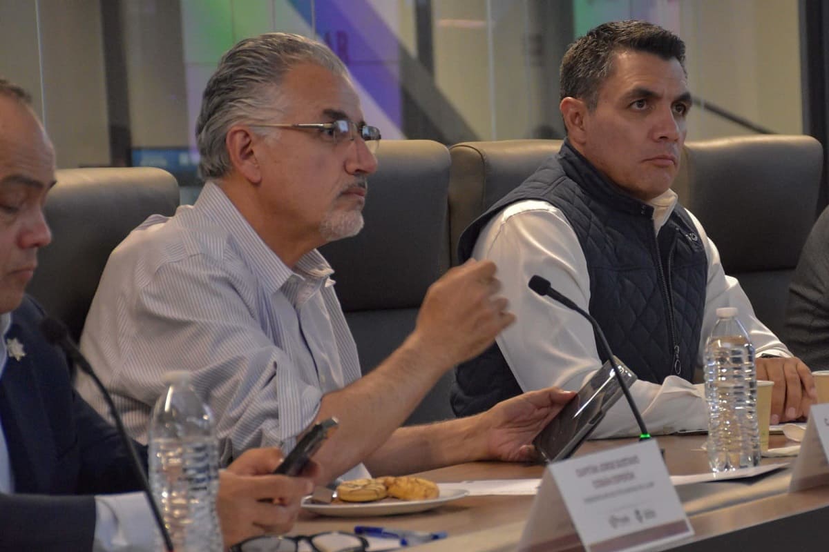 El secretario General de Gobierno, Franco Rodríguez encabezó la décima Mesa de Seguridad Municipal para fortalecer la paz social en Puebla.