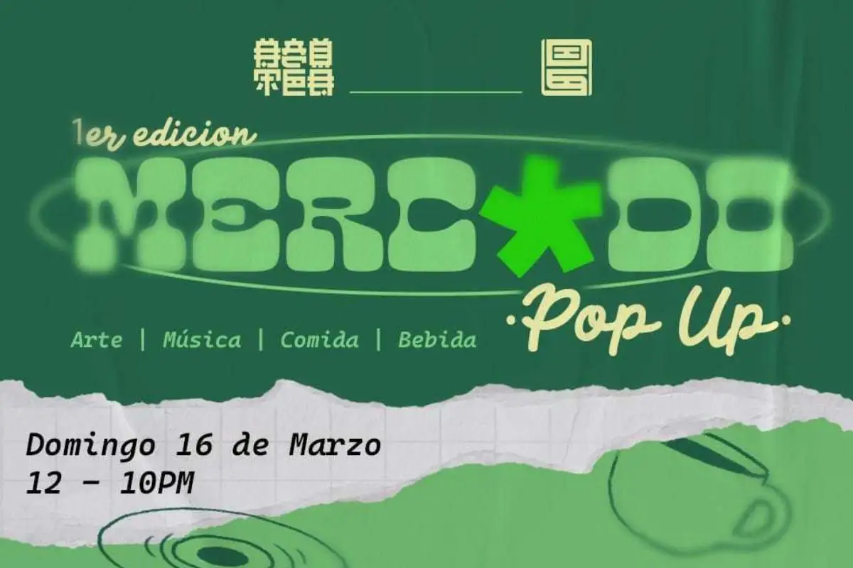 Mercado Pop Up en Puebla: te contamos dónde y cuándo será la primera edición 1 ¿Cuándo se realizará el Mercado Pop Up en Puebla?