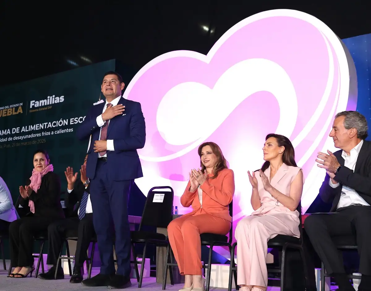 Arranca Programa de Alimentación Escolar en Puebla