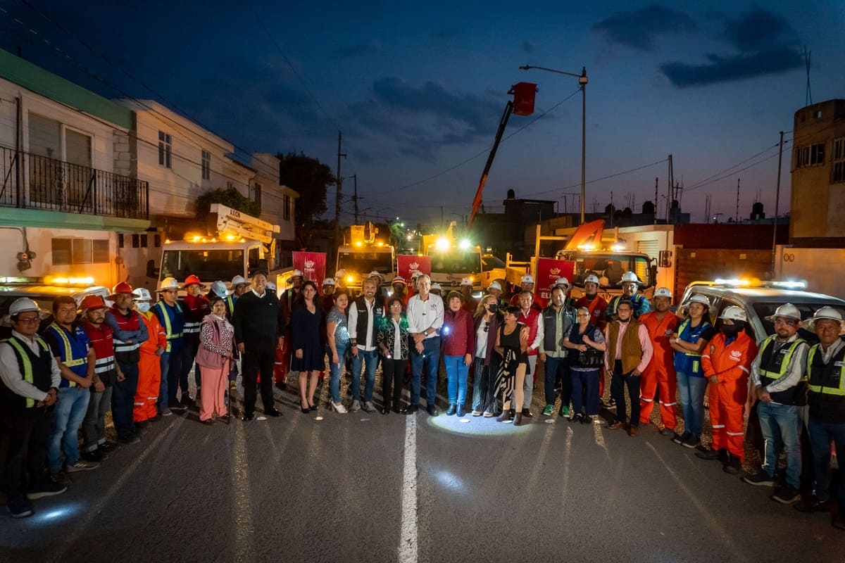 Arranca Pepe Chedraui el Programa Puebla Brilla con modernización de luminarias en Arboledas de Loma Bella 1 Pepe Chedraui encabeza el programa Puebla Brilla