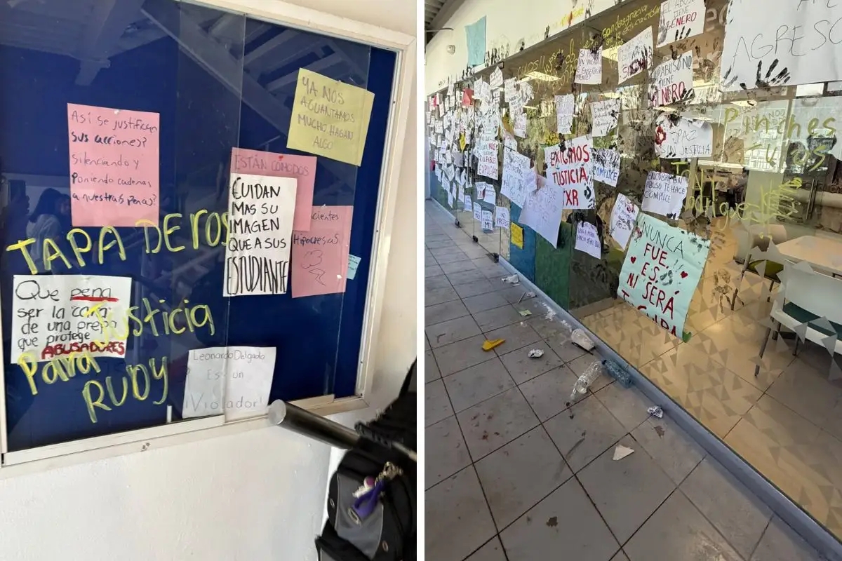 Alumnos del TecMilenio protesta por abuso sexual a compañero en Monterrey 1 Alumnos del TecMilenio Las Torres protestan por abuso sexual