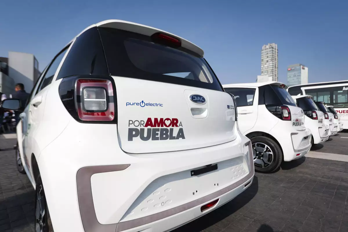 unidades de transporte publico Puebla