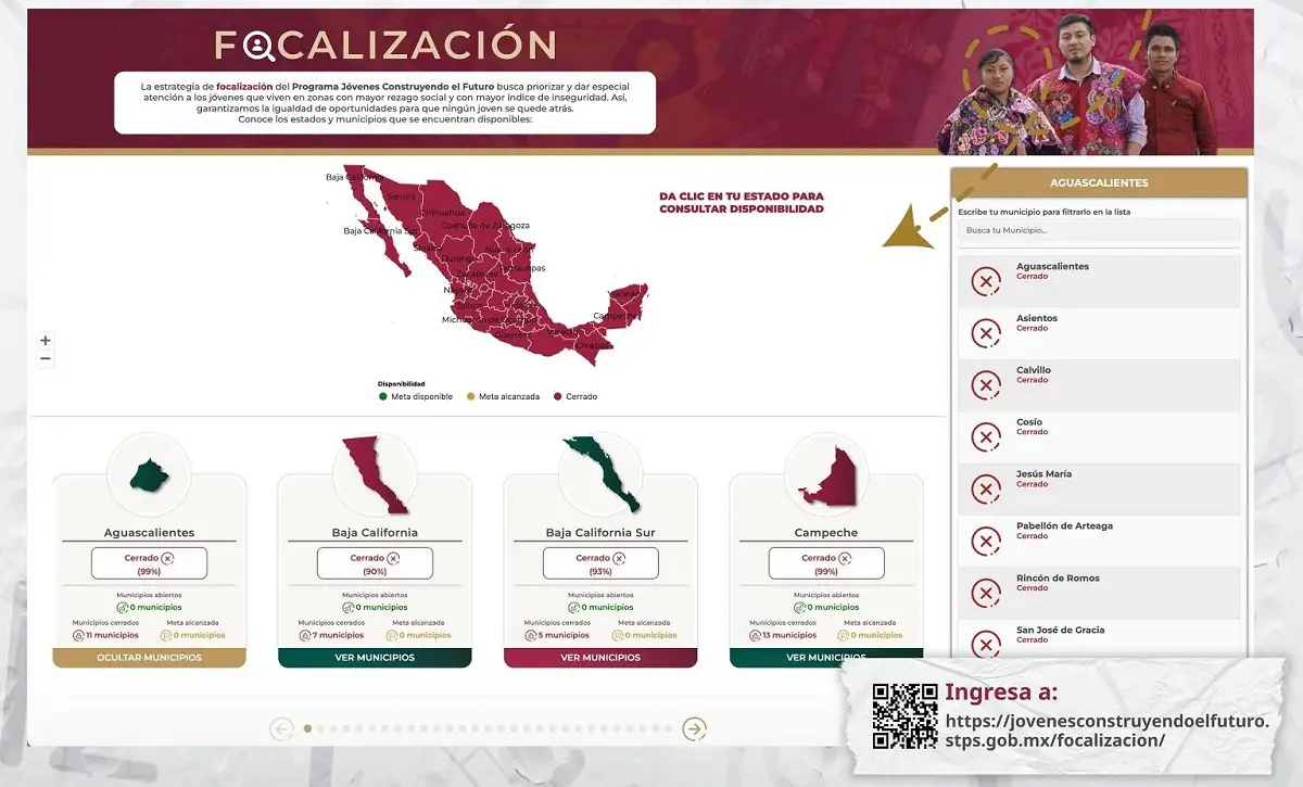 Abren registro de Jóvenes Construyendo el Futuro