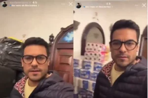 Carlos Rivera transforma la casa de su abuela en refugio ante incendio forestal en Tlaxcala