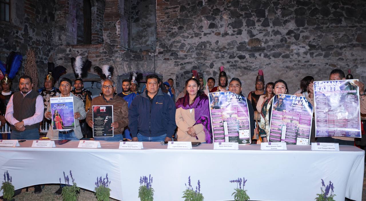 San Andrés Cholula fortalece sus tradiciones con actividades de Semana Santa