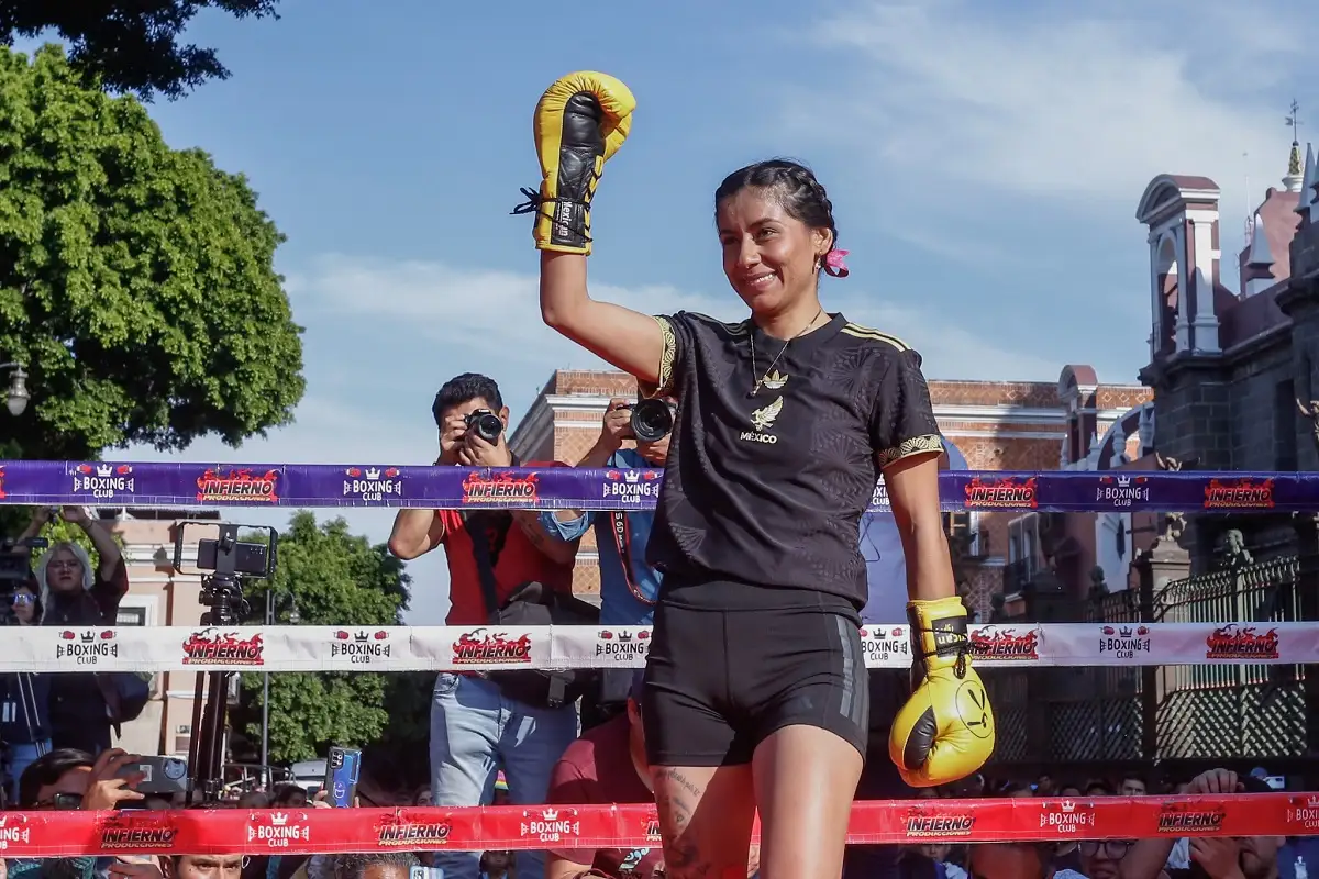 Confía La Bonita Sánchez defender su título por knock out