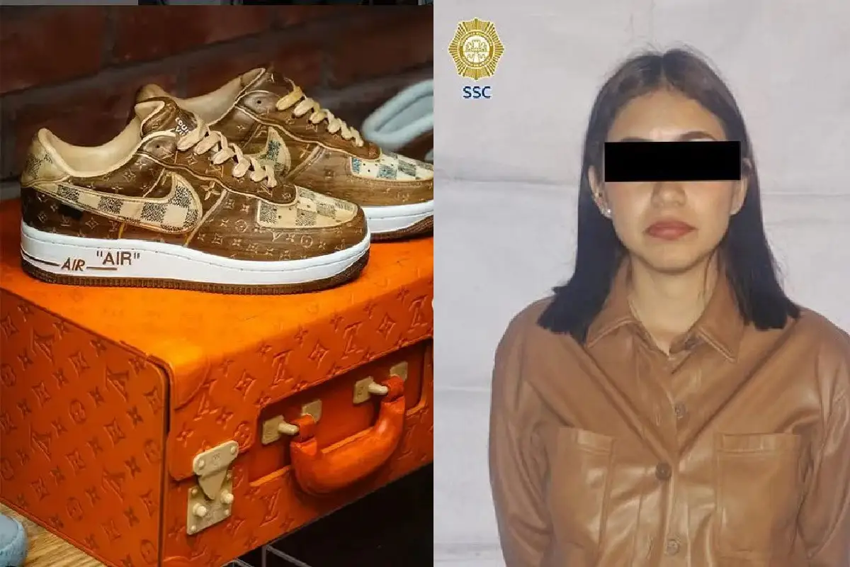 Detienen a joven que robó tenis Louis Vuitton de 1,2 mdp de una tienda en Polanco 1 Detienen a joven que robó tenis Louis Vuitton de 1,2 mdp de una tienda en Polanco