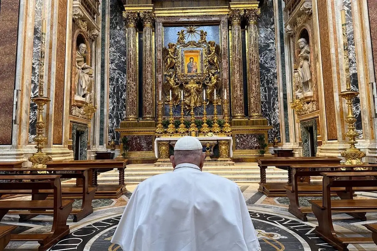 El Papa Francisco reaparece en Domingo de Ramos tras delicado estado de salud