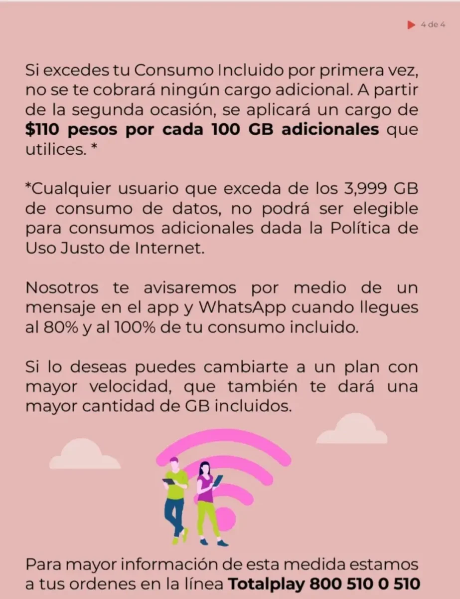 Salinas Pliego defiende nueva política de Totalplay